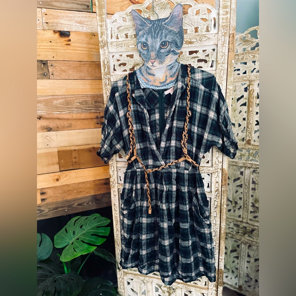 Charlotte Ronson Plaid Dress